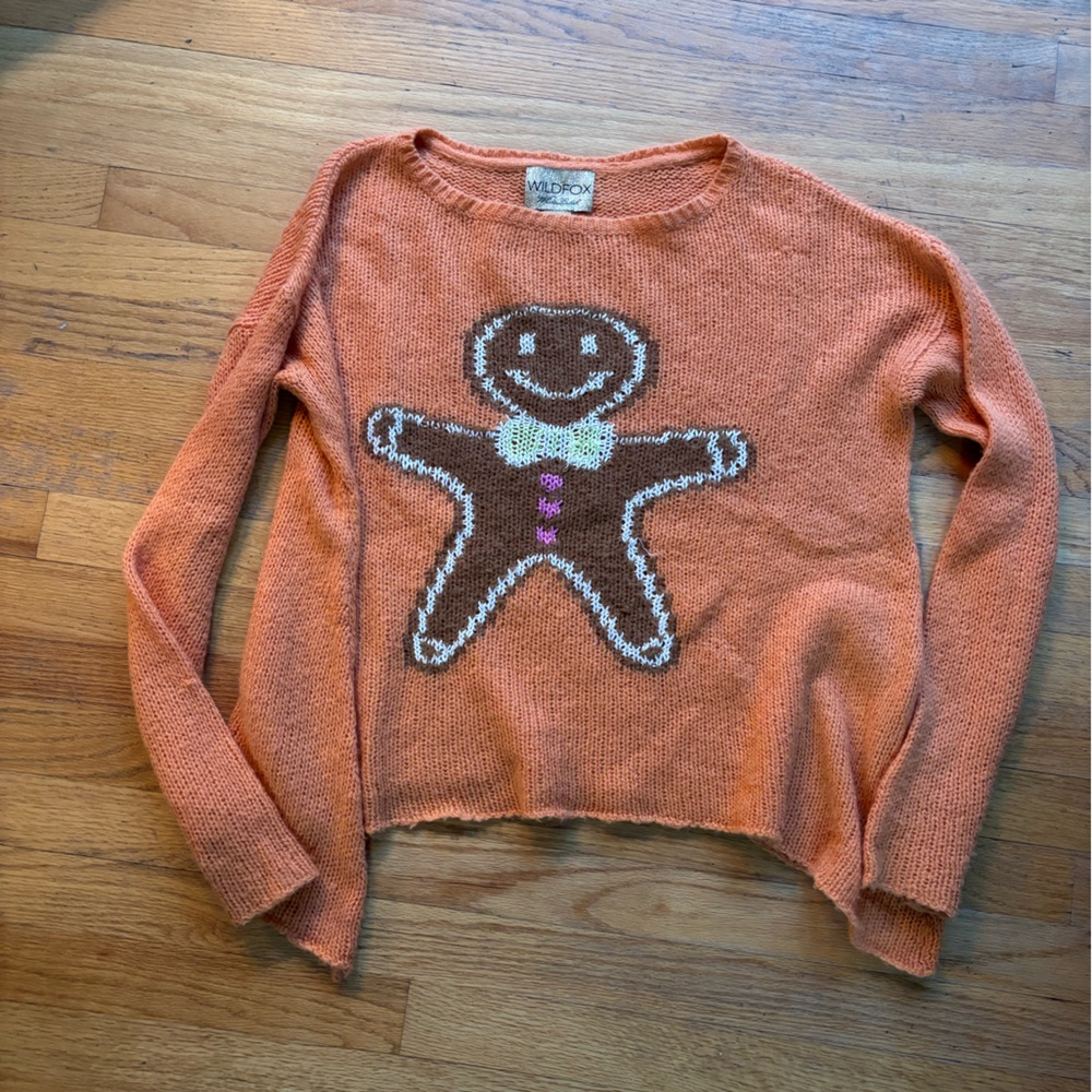 Wildfox gingerbread sweater